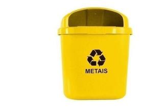 Cesto Individual Para Coleta Seletiva Com 40l S/ Poste (st3) Cesto Individual Para Coleta Seletiva Com 40l S/ Poste (st3)