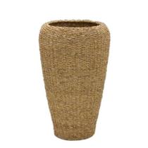 Cesto jolitex pequeno aruana vaso 22x22x40cm fibra natural l.0057