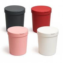 Cesto liso de cozinha banheiro escritorio plastutti lisa 5l