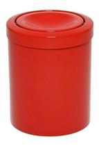 Cesto Lixeira 12 Litros Tampa Meia Lua Esfera