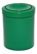 Cesto Lixeira 12 Litros Verde Com Tampa Meia Lua - Esfera