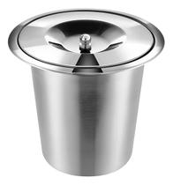 Cesto Lixeira Pia Cozinha Embutir 3 L Inox 304 Não Enferruja