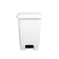 Cesto Lixeira Plástica Resistente Pedal Reforçado 50 Lts Lixão Cozinha Banheiro