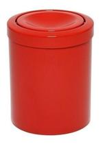 Cesto Lixeira Plástico De 12 Litros Com Tampa Meia Esfera Cesto Lixeira Plástico De 12 Litros Com Tampa Meia Esfera