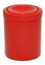 Cesto Lixeira Plástico De 12 Litros Com Tampa Meia Esfera Cesto Lixeira Plástico De 12 Litros Com Tampa Meia Esfera