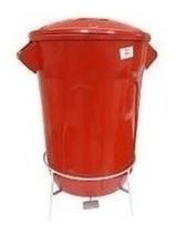 Cesto Lixeira Plástico Pedal Com Armação Em Aço 60 Litros Cesto Lixeira Plástico Pedal Com Armação Em Aço 60 Litros