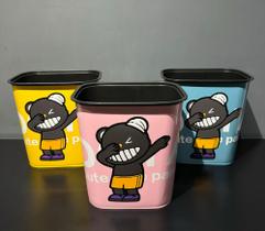 Cesto Lixeira Retangular Panda Cut 9 Litros