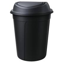 Cesto Lixeira Tampa Basculante 60 Litros Multiuso Preta 3UD Cesto Lixeira Tampa Basculante 60 Litros Multiuso Preta 3UD