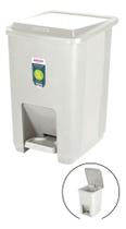 Cesto Lixo Cozinha E Banheiro Com Pedal 15 Litros Com Tampa