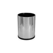 Cesto Lixo Em Aço Inox Sem Tampa Home Ou Office 13,5 L Cesto Lixo Em Aço Inox Sem Tampa Home Ou Office 13,5 L