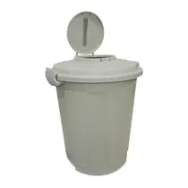Cesto Lixo Lixeira Multiuso Higiênica 60 Litros Branca Cesto Lixo Lixeira Multiuso Higiênica 60 Litros Branca