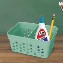 Cesto Mini Organizador C 1 Divisória Mini Verde Empilhável