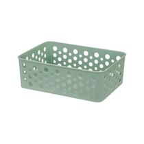 Cesto Moderno Organizador Decorativo Gaveta Closet Otimização De Espaço Empilhável Multiuso