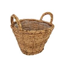 Cesto multi uso aramado em palha natural Cesto multi uso aramado em palha natural