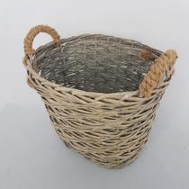 Cesto multi uso oval em vime natural