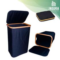 Cesto Multiuso Banheiro Quarto Dobrável com Tampa para Roupa Brinquedo Resistente a Água Cesto Multiuso Banheiro Quarto Dobrável com Tampa para Roupa Brinquedo Resistente a Água