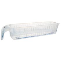 Cesto Multiuso Comprido Retangular Organizador Plástico Transparente Com Alça 30x7,5x6,5cm Útil Bazar