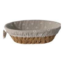 Cesto Multiuso de plástico com forros Oval