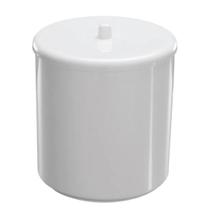 Cesto Multiúso Lixeira com Tampa 6 Litros Branca - Astra