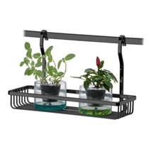 Cesto Multiuso Para Barra De Cozinha Aramado Decoração Vaso De Plantas Organizador Temperos Mantimentos