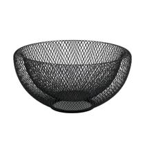 Cesto Multiúso Tramontina Luce 295x295 Mm Em Aço Carbono - Organizador Decorativo Para Cozinha E Cesto Multiúso Tramontina Luce 295x295 Mm Em Aço Carbono - Organizador Decorativo Para Cozinha E