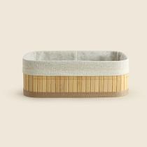 Cesto Nature Retangular Bambu 14x8cm - ACASA Cesto Nature Retangular Bambu 14x8cm - ACASA