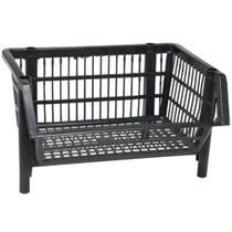 Cesto Organizador 44cm Preto - CPP10 - 3S SABONARO