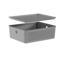 Cesto Organizador 5,4 Litros Flow 27 X 22 X 9 Cesto Organizador 5,4 Litros Flow 27 X 22 X 9