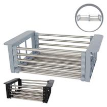 Cesto organizador ajustavel 29-47x9x22cm