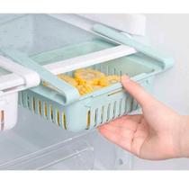 Cesto Organizador Ajustável para geladeira Multiuso