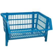 Cesto Organizador Azul de 44cm - CPA10 - 3S SABONARO Cesto Organizador Azul de 44cm - CPA10 - 3S SABONARO