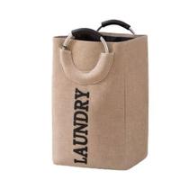 Cesto Organizador Bolsa Dobravel com Alça Laundry 50cm