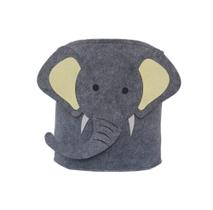 Cesto Organizador Brinquedo Roupa Suja Animais 3d Elefante Cesto Organizador Brinquedo Roupa Suja Animais 3d Elefante