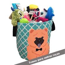 Cesto Organizador Brinquedos Pet Tam. M - Chowchow Cesto Organizador Brinquedos Pet Tam. M - Chowchow