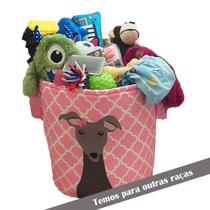 Cesto Organizador Brinquedos Pet Tam. M - Galgo