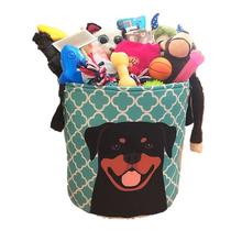 Cesto Organizador Brinquedos Pet Tam. M - Rottweiler Cesto Organizador Brinquedos Pet Tam. M - Rottweiler