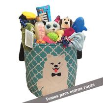 Cesto Organizador Brinquedos Pet Tam. M - Samoieda Cesto Organizador Brinquedos Pet Tam. M - Samoieda