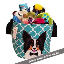 Cesto Organizador Brinquedos Pet Tam. P - Cavalier King