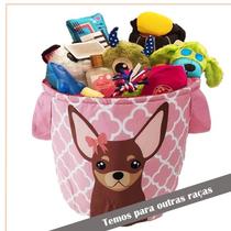 Cesto Organizador Brinquedos Pet Tam. P - Chihuahua Cesto Organizador Brinquedos Pet Tam. P - Chihuahua