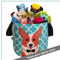 Cesto Organizador Brinquedos Pet Tam. P - Corgi Cesto Organizador Brinquedos Pet Tam. P - Corgi