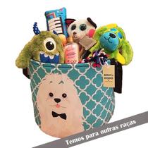 Cesto Organizador Brinquedos Pet Tam. P - Maltês Cesto Organizador Brinquedos Pet Tam. P - Maltês