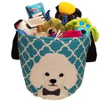 Cesto Organizador Brinquedos Pet Tam. P - Poodle Cesto Organizador Brinquedos Pet Tam. P - Poodle