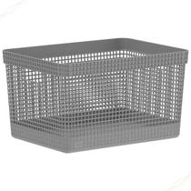 Cesto Organizador Caixa Grid Grande Roupas Brinquedos Diversos Multiuso 20Litros Cesto Organizador Caixa Grid Grande Roupas Brinquedos Diversos Multiuso 20Litros
