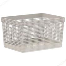 Cesto Organizador Caixa Grid Grande Roupas Brinquedos Diversos Multiuso 20Litros Cesto Organizador Caixa Grid Grande Roupas Brinquedos Diversos Multiuso 20Litros