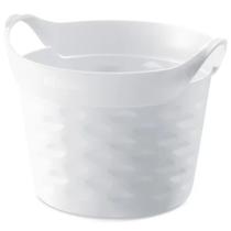 Cesto Organizador Circular Branco 3 Litros - SR1803/1 - SANREMO