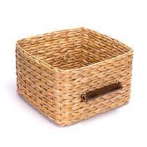 Cesto Organizador com Alça de Madeira - 21x32x36 - 1520