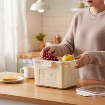 Cesto Organizador com Tampa 40L Grande Plástico Resistente para Roupas e Objetos Casa Cesto Organizador com Tampa 40L Grande Plástico Resistente para Roupas e Objetos Casa