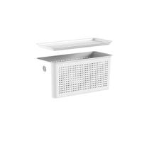 Cesto Organizador com Tampa 4,2 Litros Flow 27 X 12 X 13