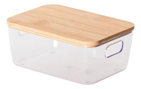 Cesto Organizador Com Tampa Bambu Idealle Eco - Grande - Paramount Cesto Organizador Com Tampa Bambu Idealle Eco - Grande - Paramount