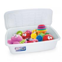 Cesto Organizador Container Branco Multiuso 10 Litros 1 Un